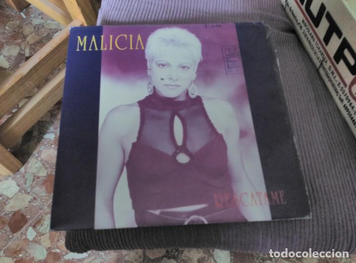 Discos de vinilo: MALICIA LOTE 2 SINGLES - Foto 2