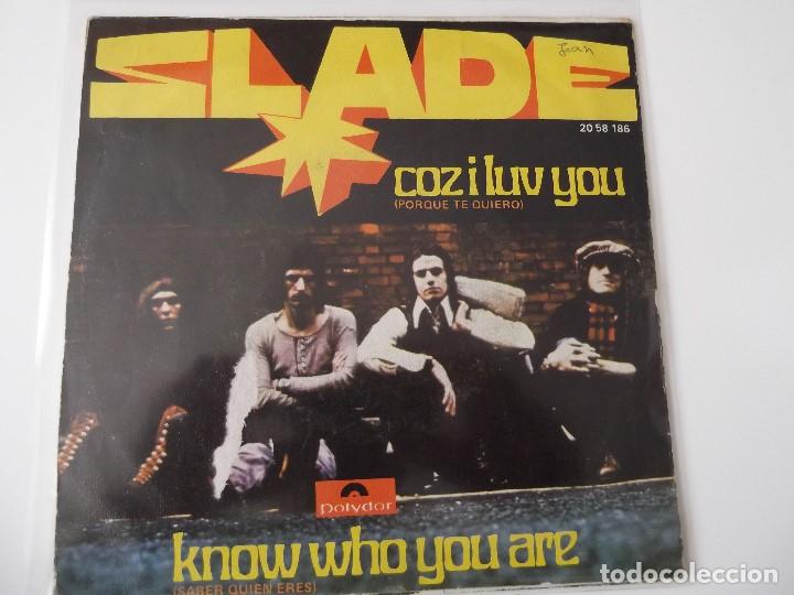 Discos de vinilo: SLADE - Coz I Luv You - Foto 2