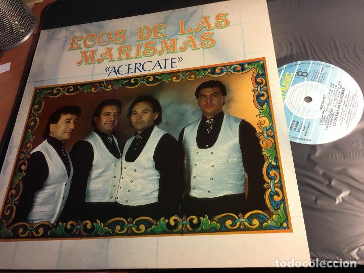 Discos de vinilo: ECOS DE LAS MARISMAS (ACERCATE) LP ESPA&Ntilde;A 1991 (B-15) - Foto 1