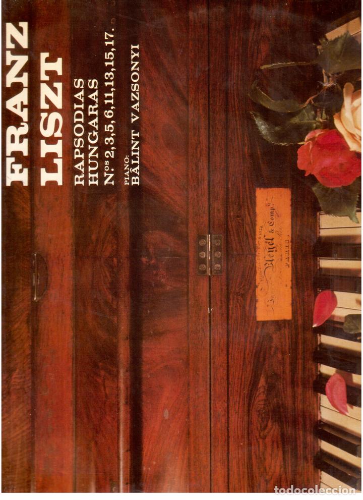 Discos de vinilo: DISCO DE VINILO LP FRANZ LISZT - Foto 1