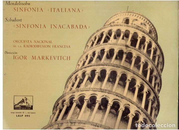 Discos de vinilo: DISCO DE VINILO MEDELSON Y SCHUBERT - Foto 1