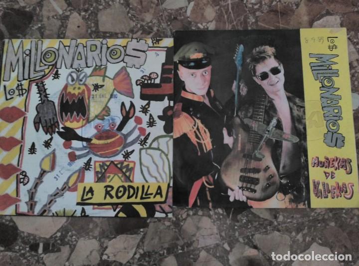 Discos de vinilo: LOS MILLONARIOS LOTE 2 SINGLES - Foto 1