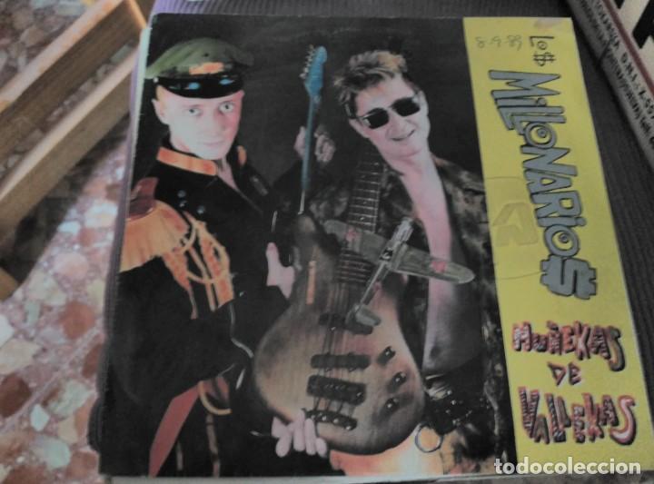 Discos de vinilo: LOS MILLONARIOS LOTE 2 SINGLES - Foto 3