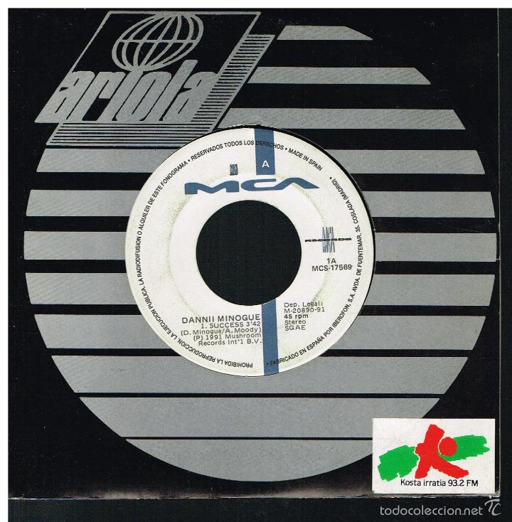 Discos de vinilo: Dannii Minogue - Success (2 versiones) - Single 1991 - Foto 1