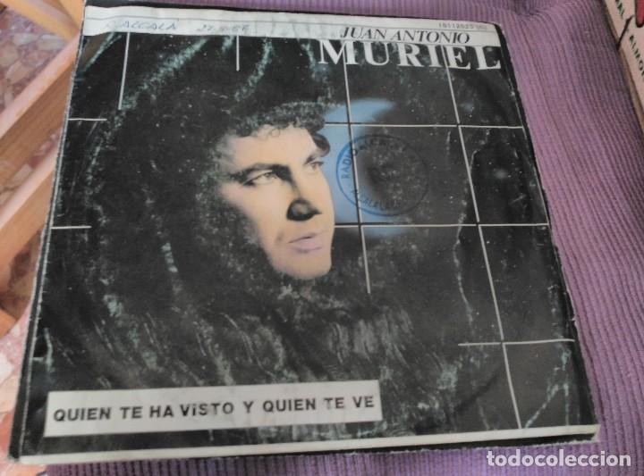 Discos de vinilo: JUAN ANTONIO MURIEL LOTE 2 SINGLES - Foto 2