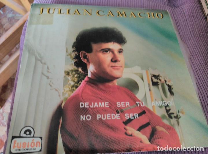 Discos de vinilo: JULIAN CAMACHO LOTE 2 SINGLES - Foto 2