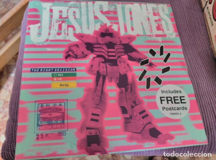 Discos de vinilo: JESUS JONES LOTE DOS SINGLES - Foto 2