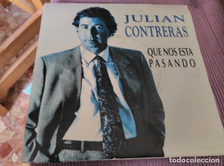 Discos de vinilo: JULIAN CONTRERAS LOTE 3 SINGLES - Foto 3