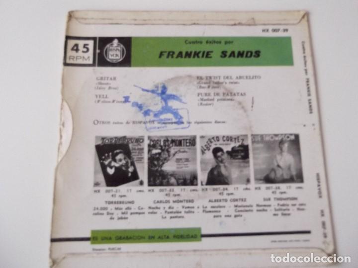 Discos de vinilo: FRANKIE SANDS - Gritar - Foto 2