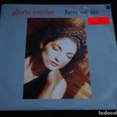 Discos de vinilo: GLORIA ESTEFAN ( HERE WE ARE - 1,2,3(LIVE) ) 1989-HOLANDA SINGLE45 EPIC. Lote 62119116
