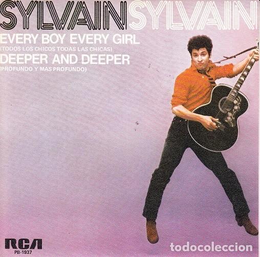 Discos de vinilo: Sylvain Sylvain - Todos Los Chicos Todas Las Chicas Spanish single 45 New York Dolls