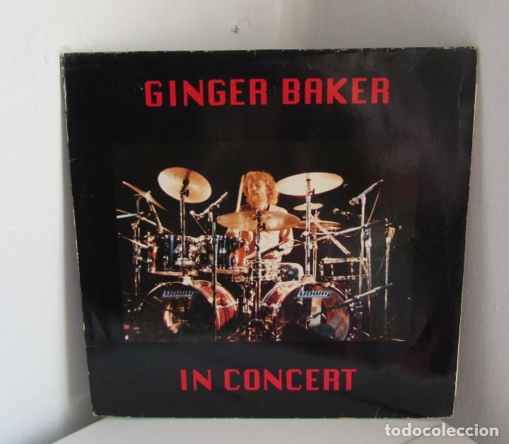 Discos de vinilo: GINGER BAKER - IN CONCERT - 1987- ONSALA - Foto 1