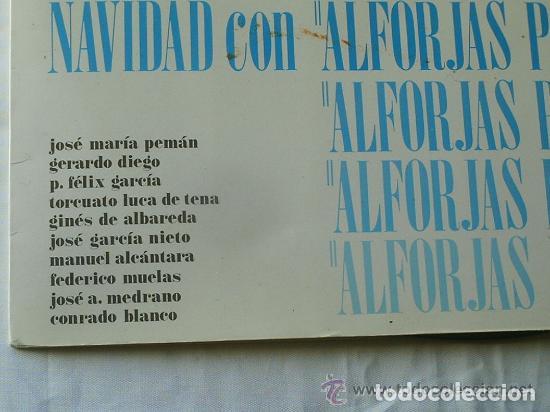 Discos de vinilo: NAVIDAD CON ALFORJAS PARA LA POESIA - Foto 2