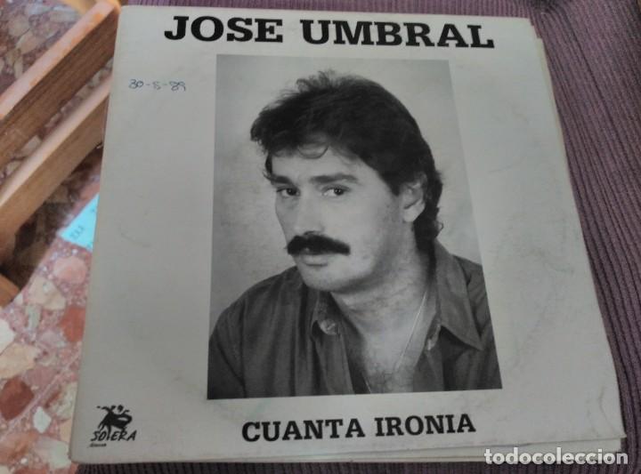 Discos de vinilo: JOSE UMBRAL LOTE 4 SINGLES - Foto 2