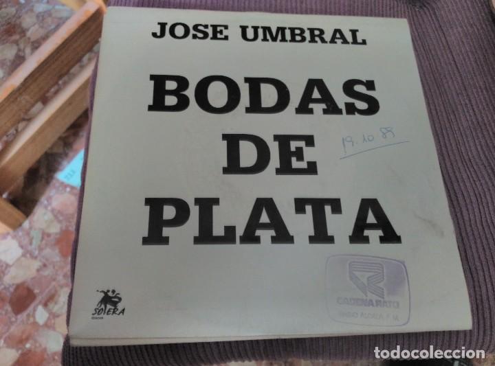 Discos de vinilo: JOSE UMBRAL LOTE 4 SINGLES - Foto 3