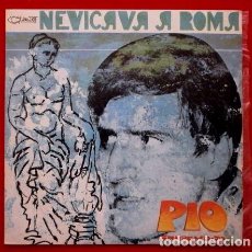 Discos de vinilo: PÍO (SINGLE CLAN 1970) XX FESTIVAL DE SAN REMO 70 - NEVICAVA A ROMA - BRUCEREI - SANREMO