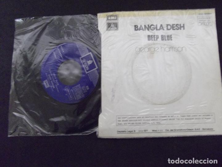 Discos de vinilo: GEORGE HARRISON-SG16-BANGLA-DESH-DEEP BLUE-1971 - Foto 2