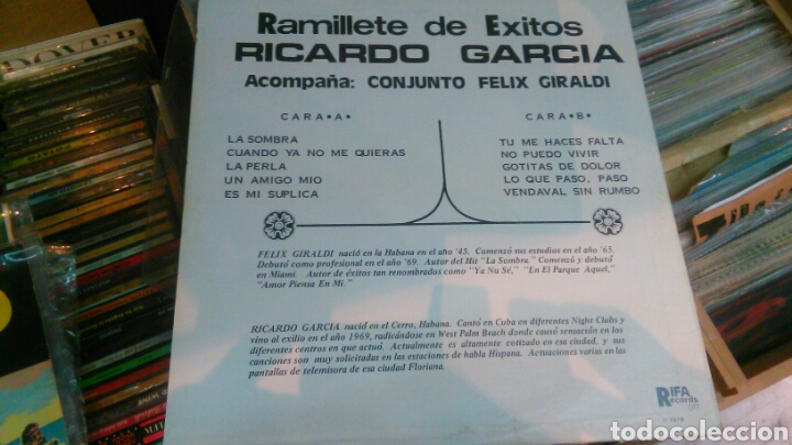 Discos de vinilo: Ramillete de exitos lp ricardo garcia.1978 - Foto 2