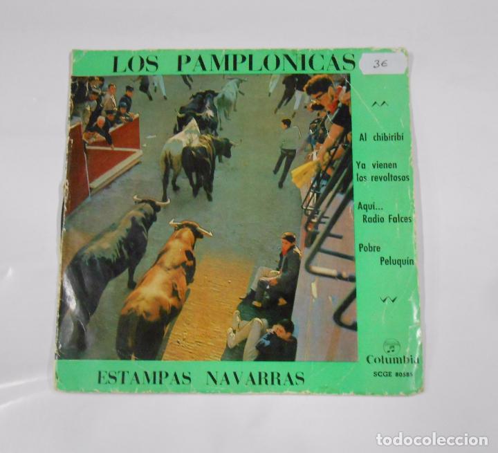 Discos de vinilo: LOS PAMPLONICAS. ESTAMPAS NAVARRAS. TDKDS7 - Foto 1