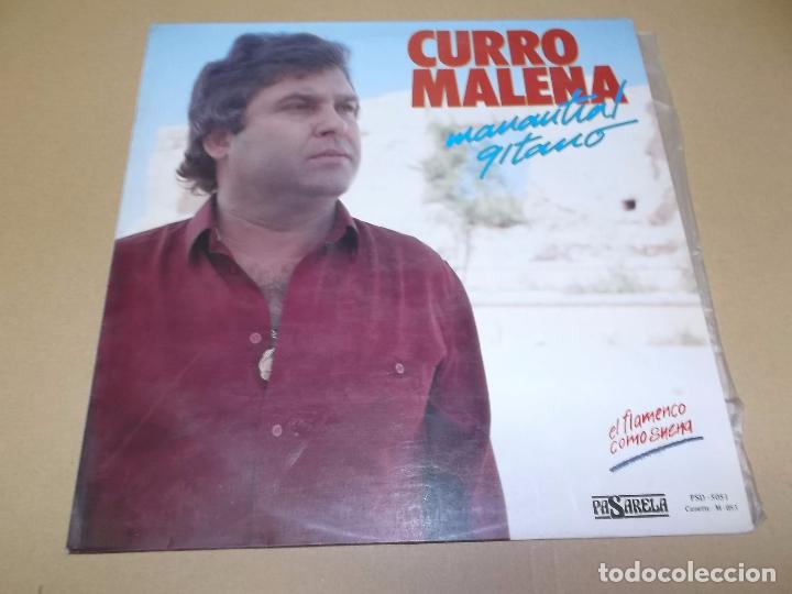 Discos de vinilo: CURRO MALENA (LP) MANANTIAL GITANO A&Ntilde;O 1988 - Foto 1