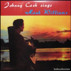 Discos de vinilo: JOHNNY CASH * LP VIRGIN VINYL 140G + CD * SINGS HANK WILLIAMS & OTHER FAVORITE TUNES * PRECINTADO!!. Lote 125476547