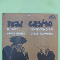 Discos de vinilo: REAL CASINO: NUBES + AMOR INGLES + NO SE COMO FUE + DULCE TROMPETA (BERTA, 1970)