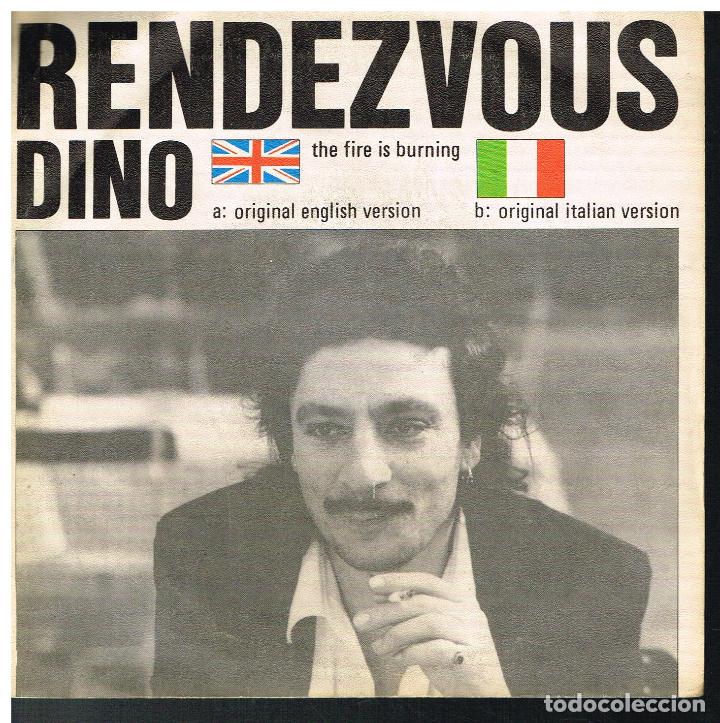 Discos de vinilo: DINO - RENDEZVOUS - SINGLE 1986 - Foto 1