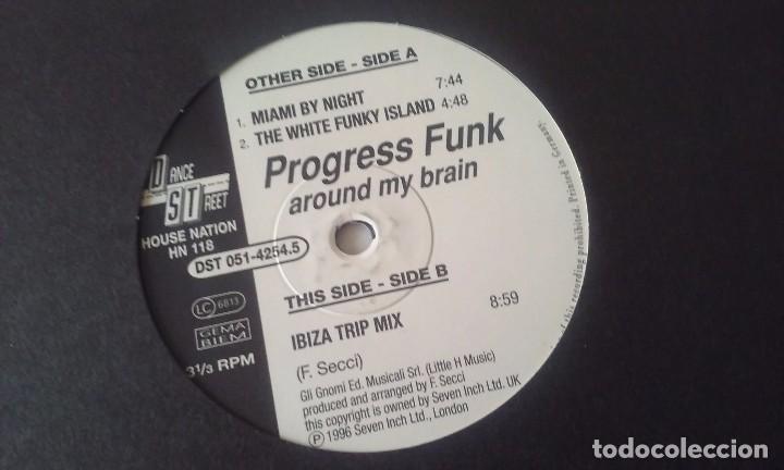 Discos de vinilo: Progress Funk - Around My Brain - 1996 - Foto 1