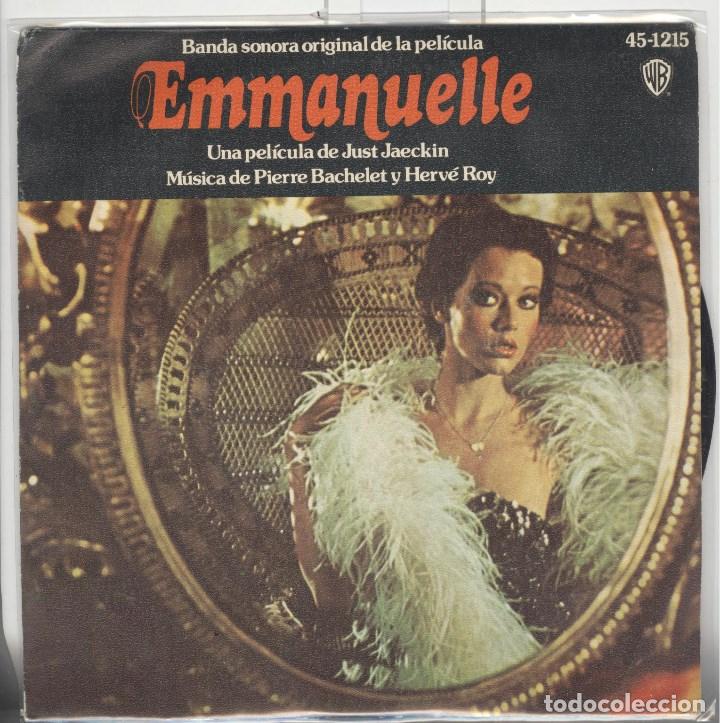 Discos de vinilo: emmanuelle song. hispavox 1975. nuevo. sp - Foto 1