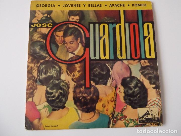Discos de vinilo: JOSE GUARDIOLA - Georgia on my mind - Foto 1