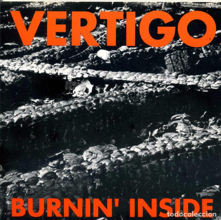 Discos de vinilo: Vertigo-Burnin Inside (single 7. Insipid Vinyl. 1992) con version de Robert Johnson - Foto 1