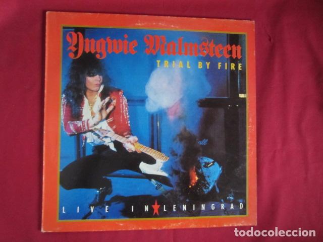 Discos de vinilo: YNGWIE MALMSTEEN -TRIAL BY FIRE - Foto 1