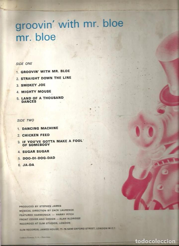 Discos de vinilo: LP MR. BLOE _ GROOVIN&acute;WITH MR. BLOE - Foto 2