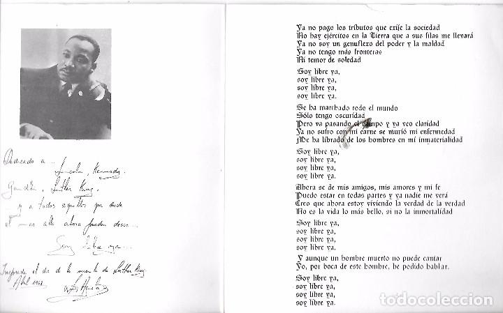 Discos de vinilo: LUIS AGUIL&Eacute;: SOY LIBRE YA / MONASTERIO DEL ESCORIAL - Foto 2