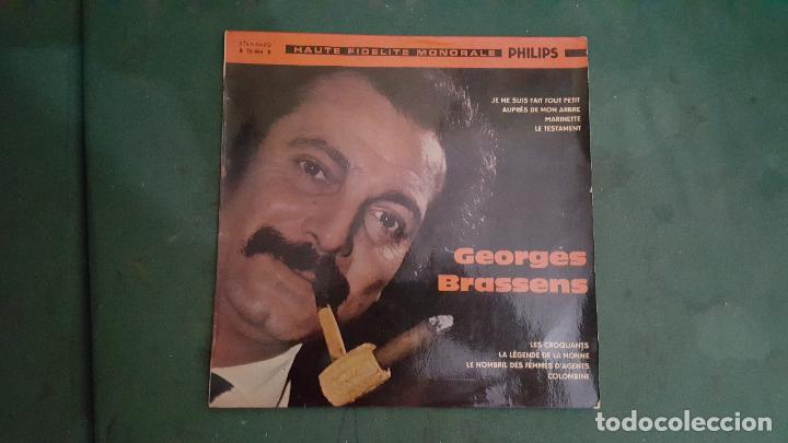 Discos de vinilo: GEORGES BRASSENS 4 - Foto 1