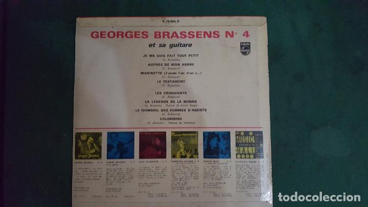 Discos de vinilo: GEORGES BRASSENS 4 - Foto 2