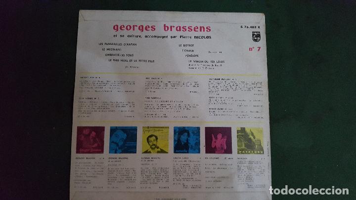 Discos de vinilo: GEORGES BRASSENS 7 - Foto 2