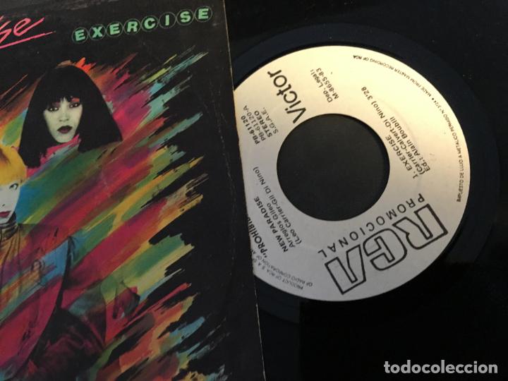 Discos de vinilo: PARADISE (EXERCISE) SINGLE ESPA&Ntilde;A PROMO 1983 (EPI2) - Foto 2