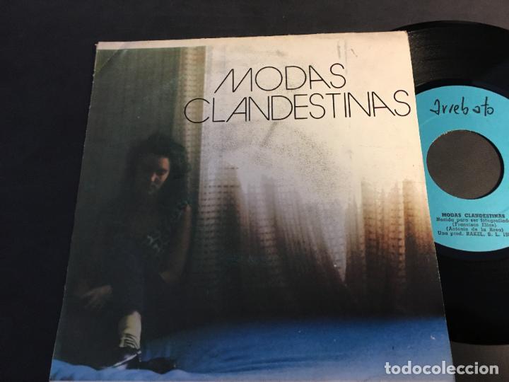 Disques de vinyle: MODAS CLANDESTINAS ( NACIDA PARA SER FOTOGRAFIADA) SINGLE ESPA&Ntilde;A 1982 (EPI2)