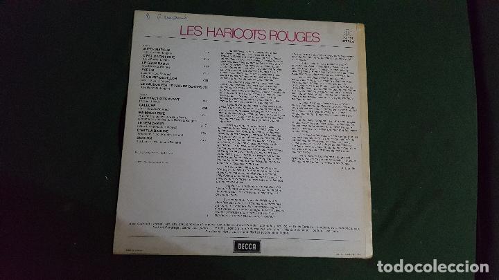 Discos de vinilo: LES HARICOTS ROUGES. SUPER-MARCHE 1976 - Foto 2
