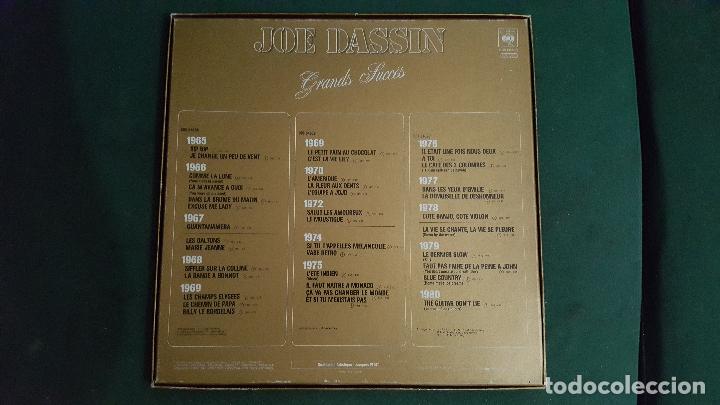 Discos de vinilo: JOE DASSIN. GRANDS LUCCES 1980 - Foto 5