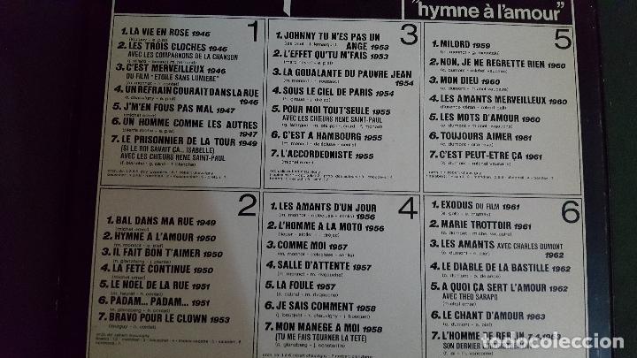 Discos de vinilo: &Eacute;DITH PIAF. HIMNO A LA LAMOR - Foto 6
