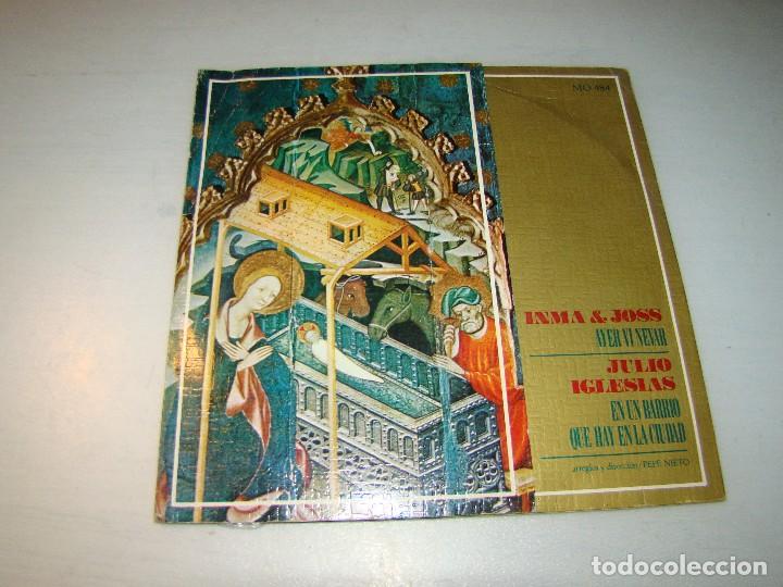 Discos de vinilo: INMA & JOSS + JULIO IGLESIAS - Foto 2