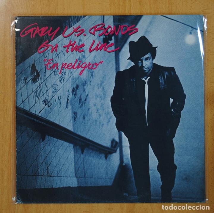 Discos de vinilo: GARY US BONDS - ON THE LINE - LP - Foto 1