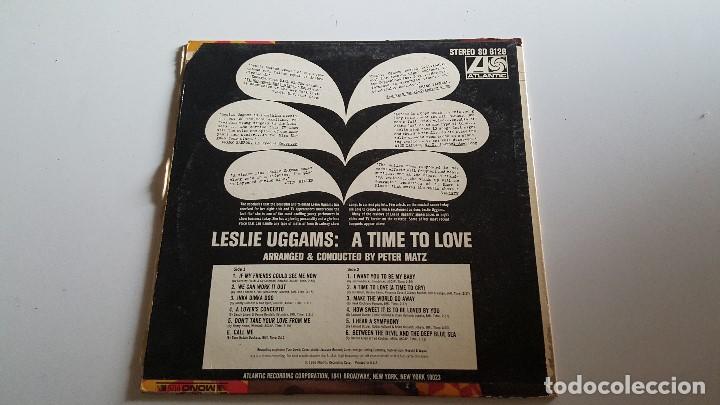 Discos de vinilo: LESLIE UGGAMS - A TIME TO LOVE  -1966 - Foto 2