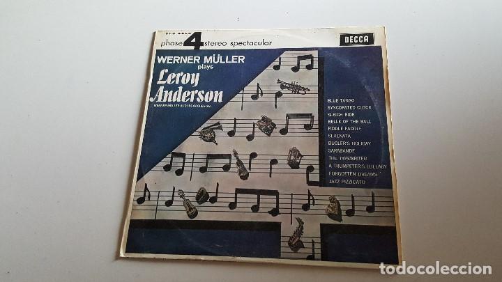 Discos de vinilo: WERNER MULLER PLAYS LEROY ANDERSON -1966 - Foto 1