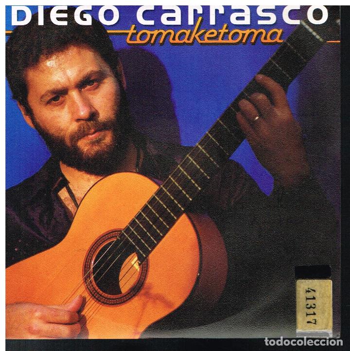 Discos de vinilo: DIEGO CARRASCO - TOMAKETOMA / EL LATERO - SINGLE 1989 - Foto 1