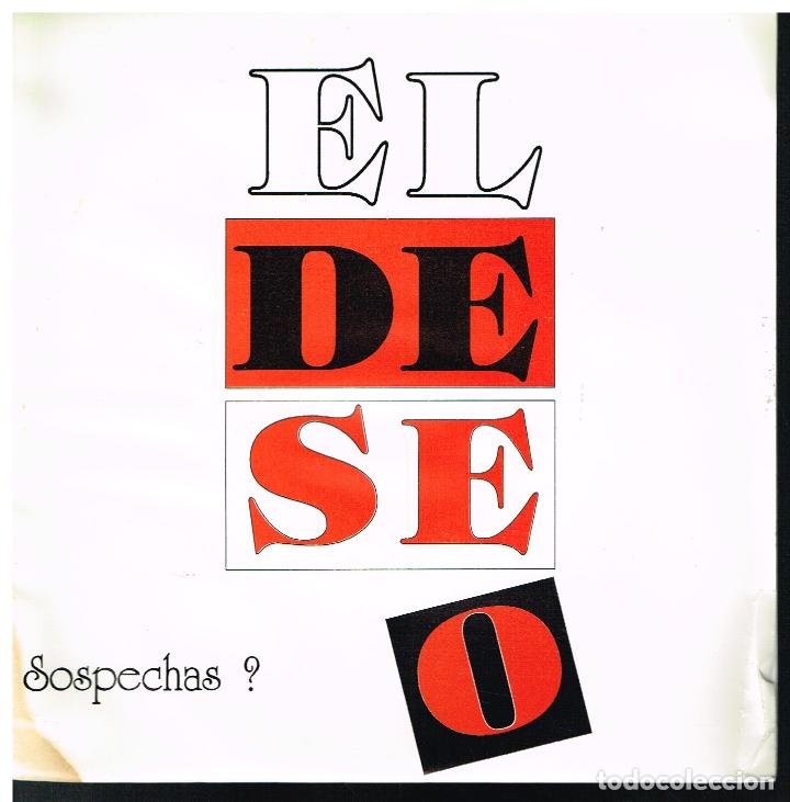 Discos de vinilo: EL DESEO - SOSPECHAS - SINGLE 1993 - Foto 1
