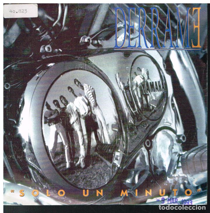 Discos de vinilo: DERRAME - SOLO UN MINUTO - SINGLE 1992 - Foto 1