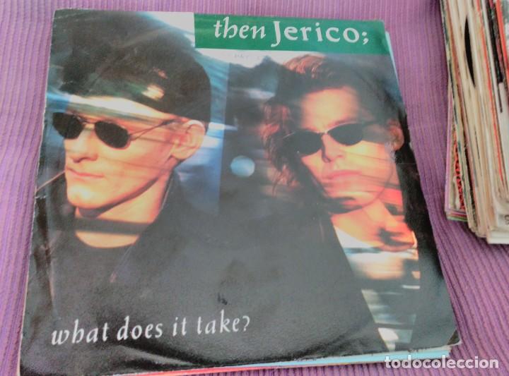 Discos de vinilo: THEN JERICO - WHAT DOES IT TAKE? / JUNGLE - Foto 1